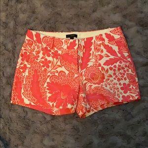 J crew shorts size 4
